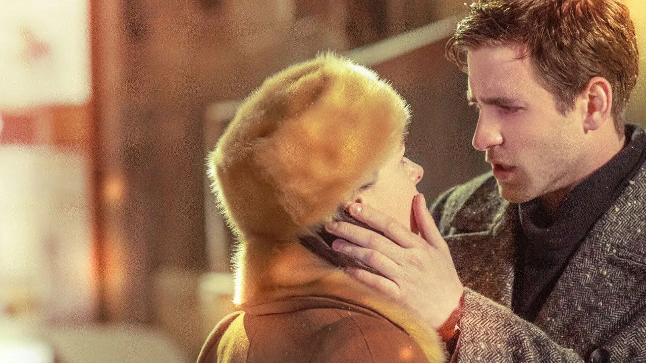 Despite the Falling Snow backdrop