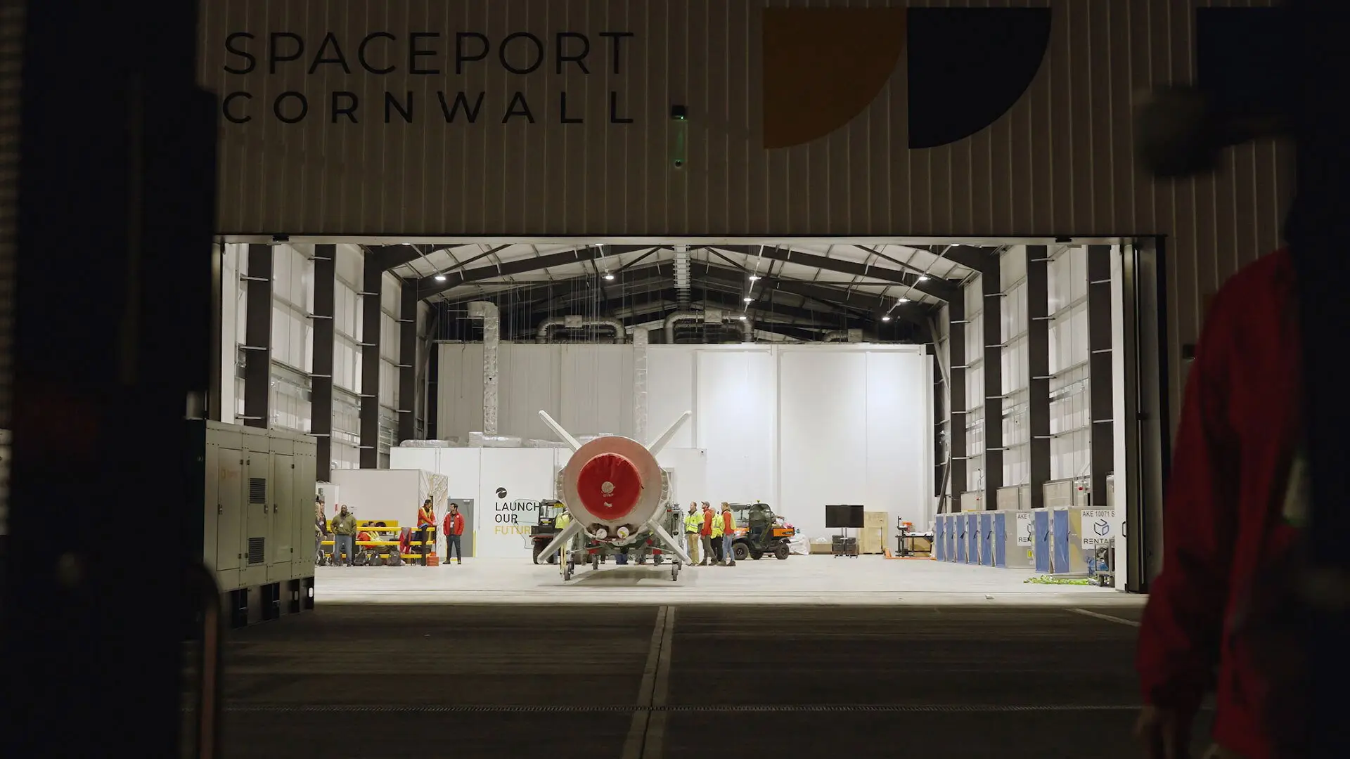 A Very British Space Launch backdrop