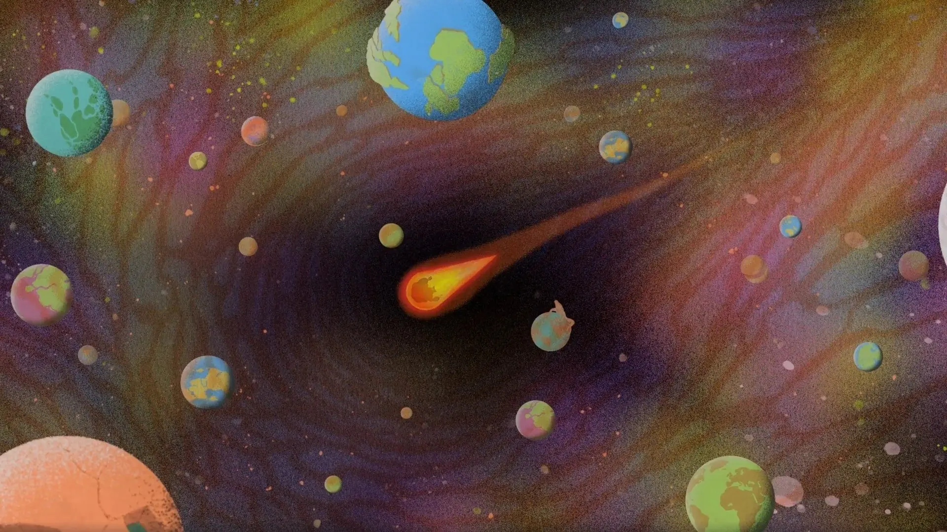 The Midnight Gospel backdrop