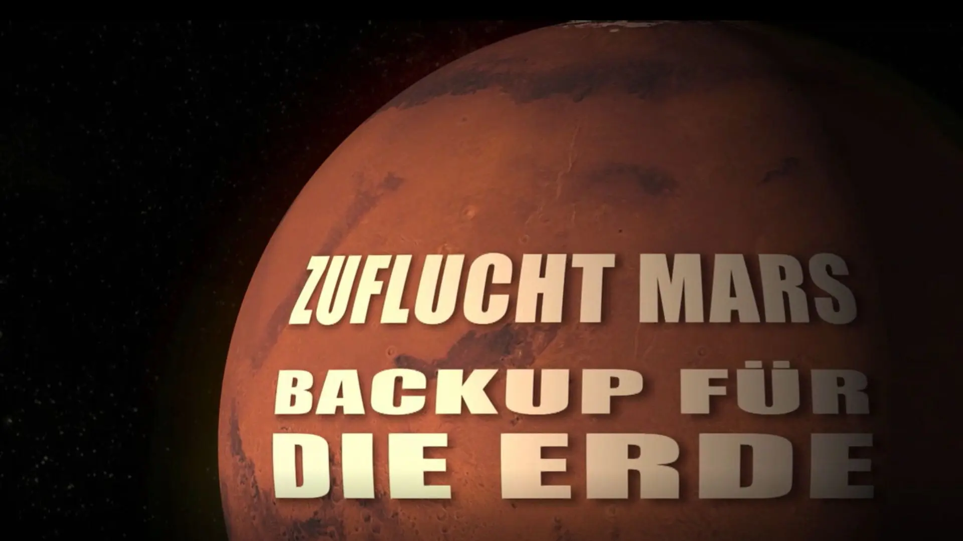 Destination Mars! backdrop
