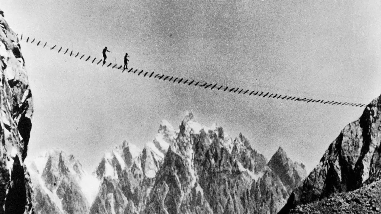 In the Shadow of Karakorum backdrop