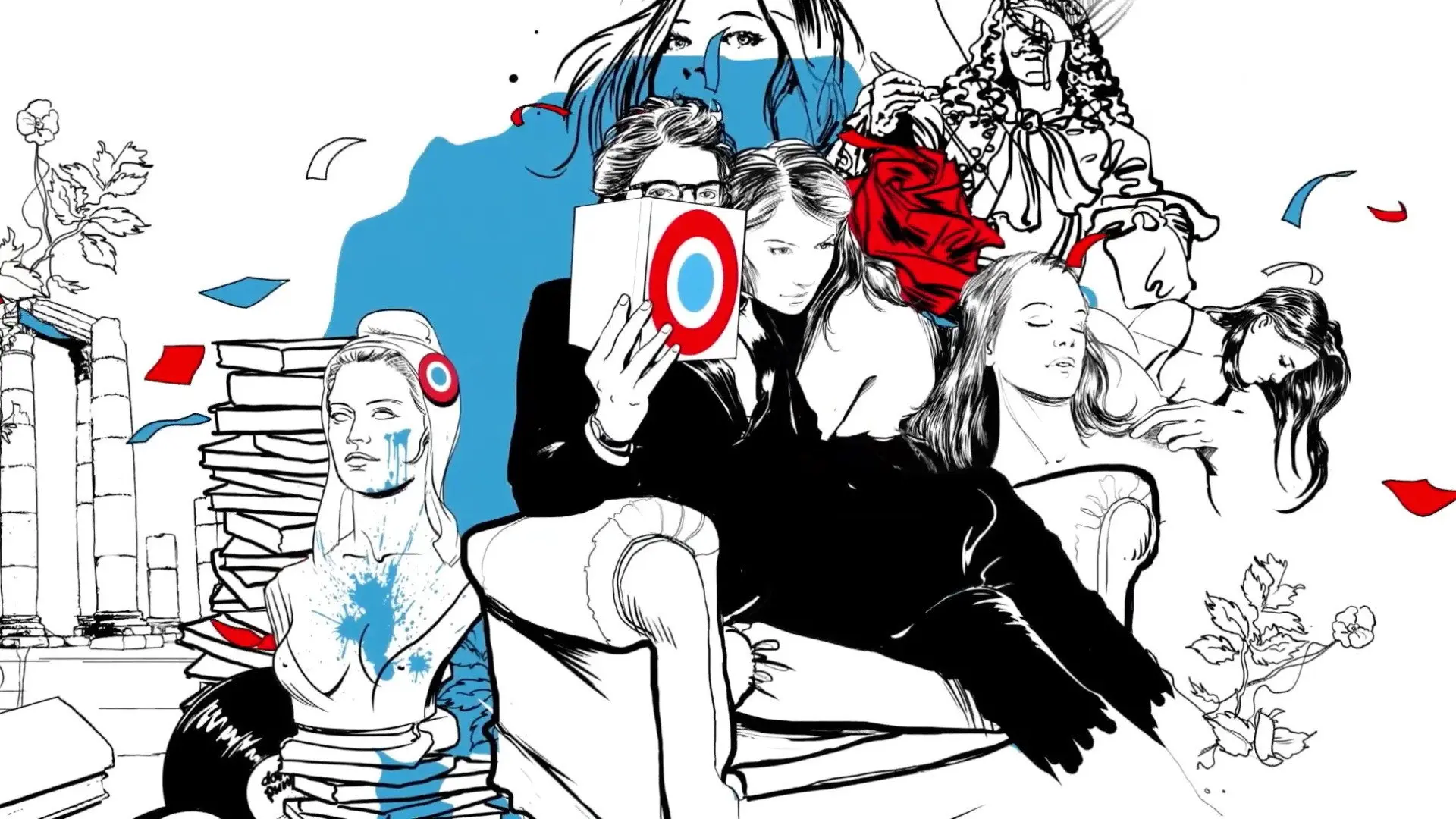 French Bashing backdrop