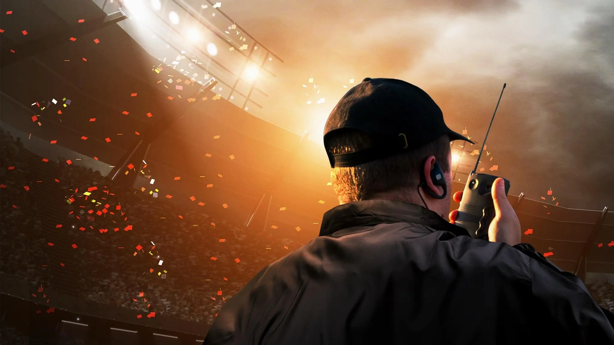 Stadium Lockup backdrop