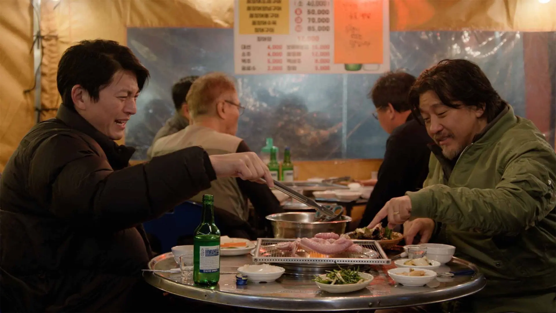 Ed and Ryu: Mad About Seafood backdrop