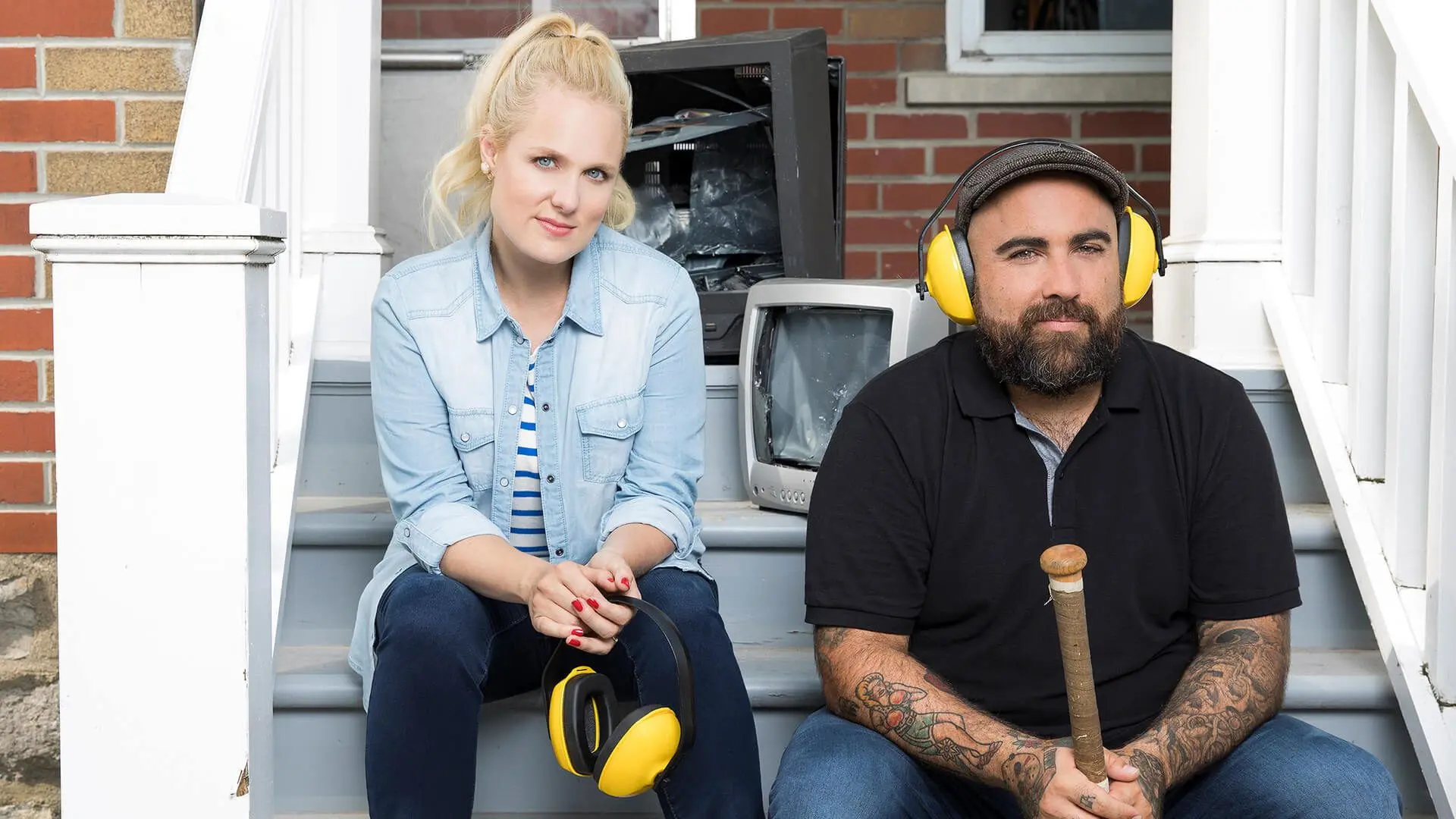 Ne jamais faire à la maison backdrop