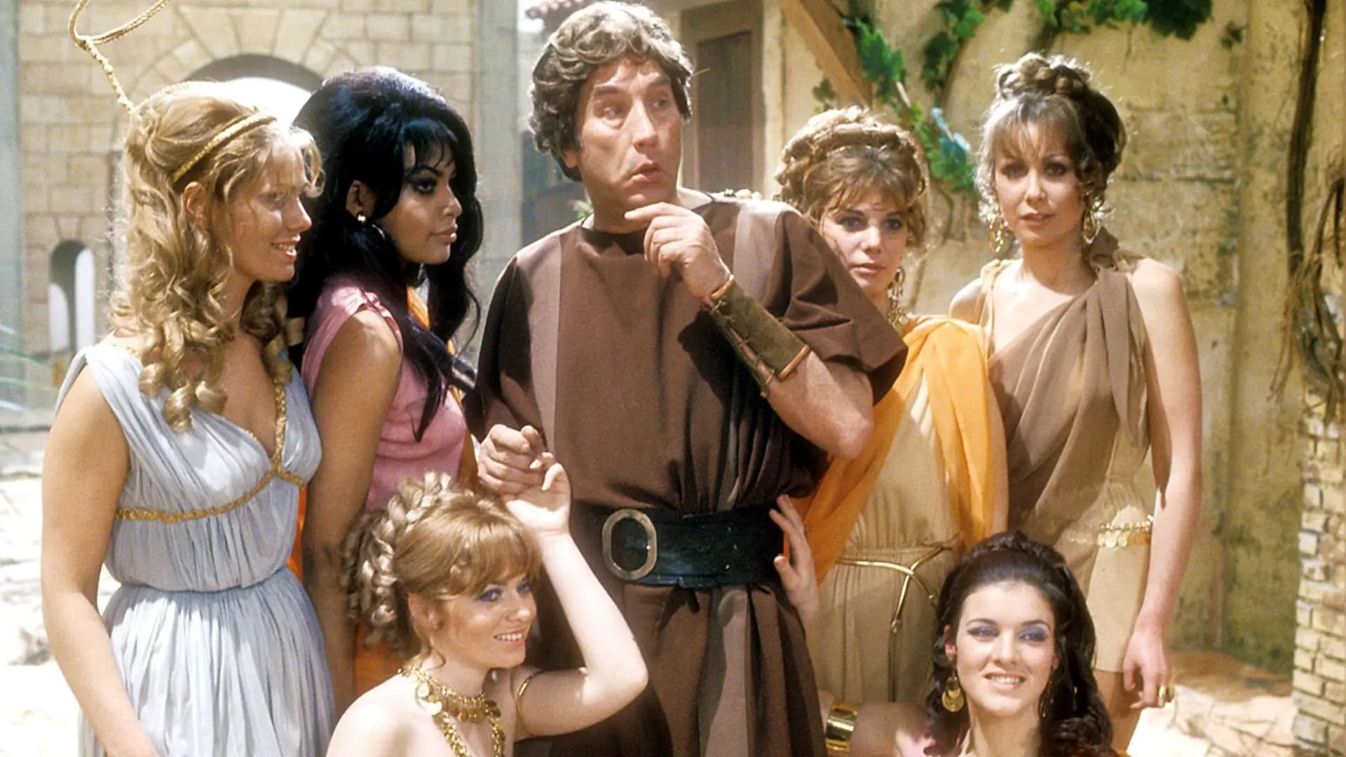 Up Pompeii! backdrop