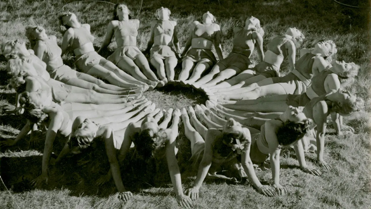 Females At Play backdrop