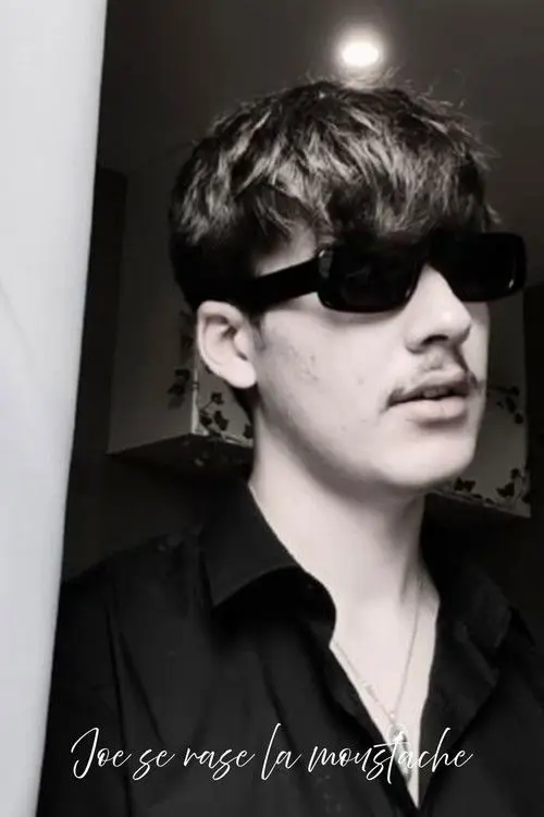 Joe Shaves His Moustache