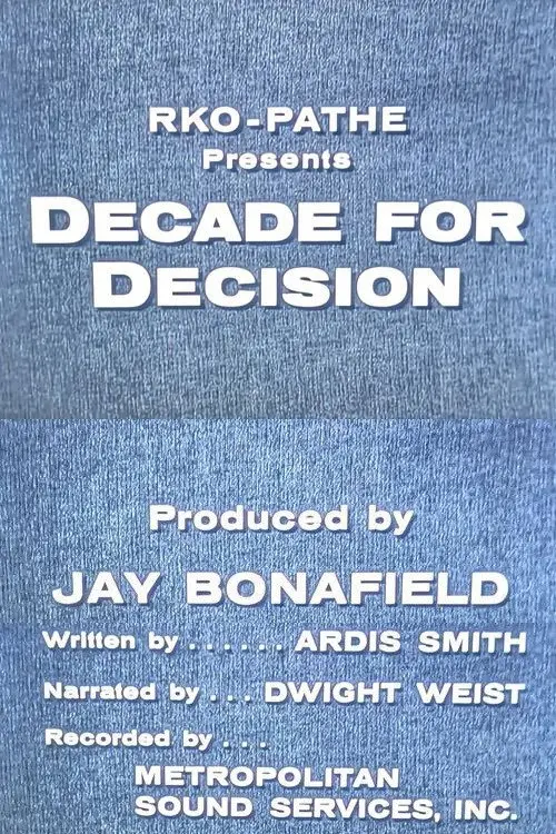 Decade for Decision