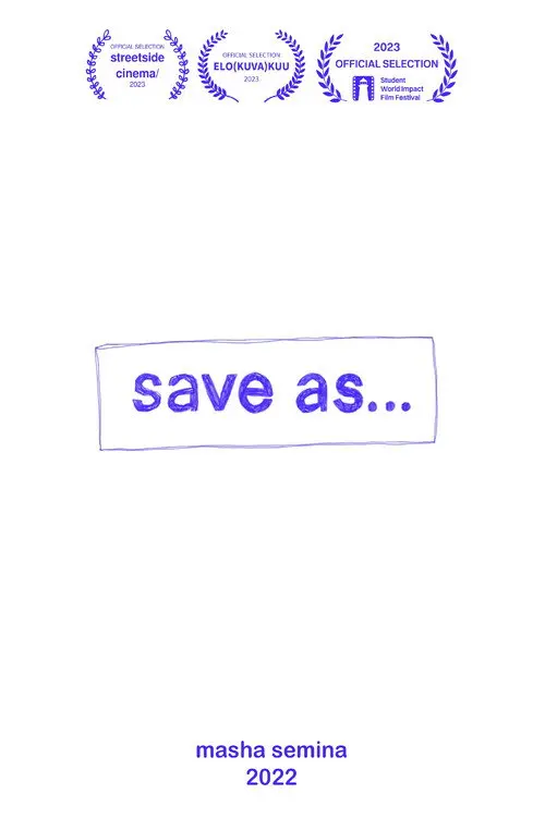 Save As…
