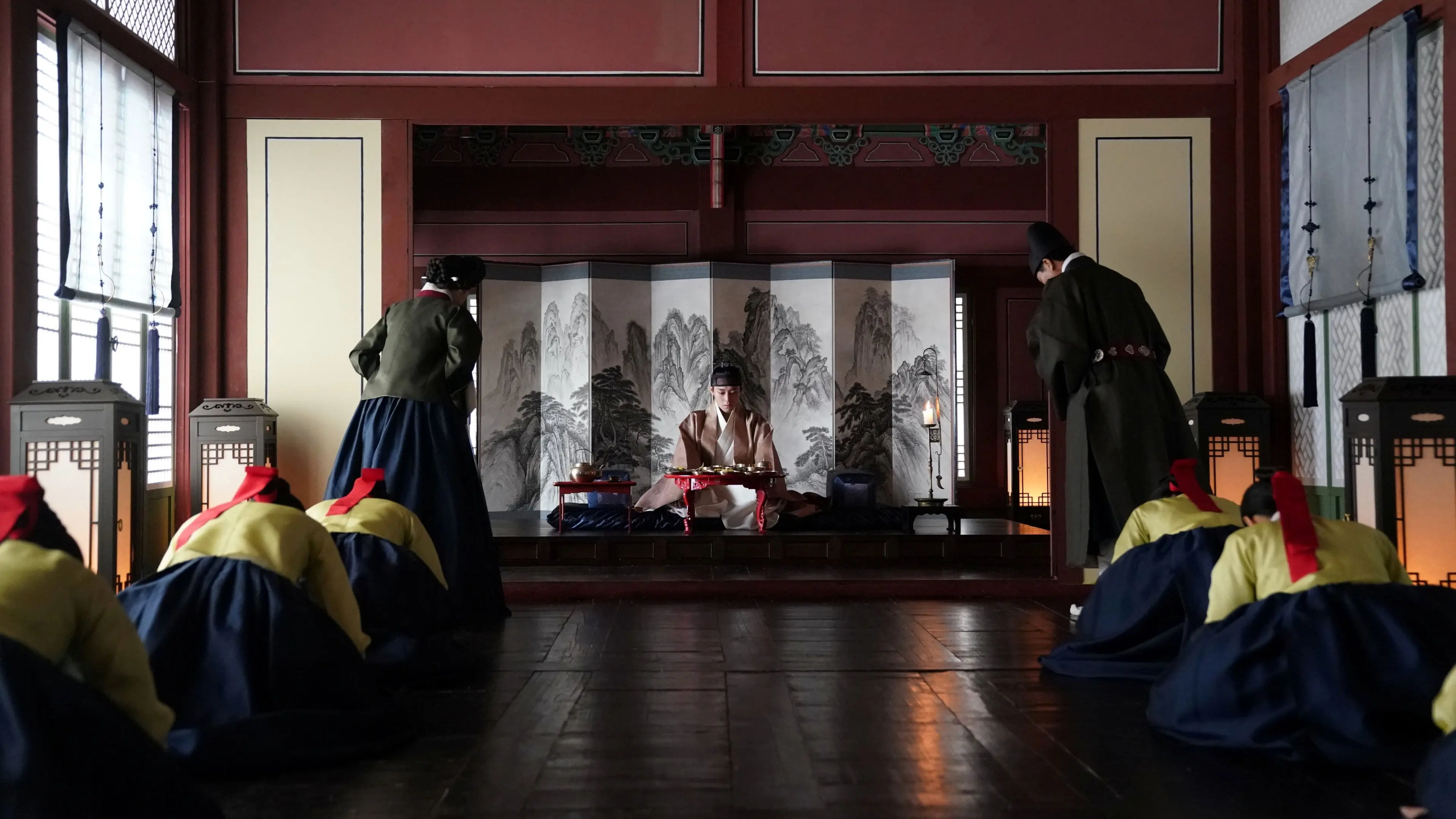 The King's Warden backdrop