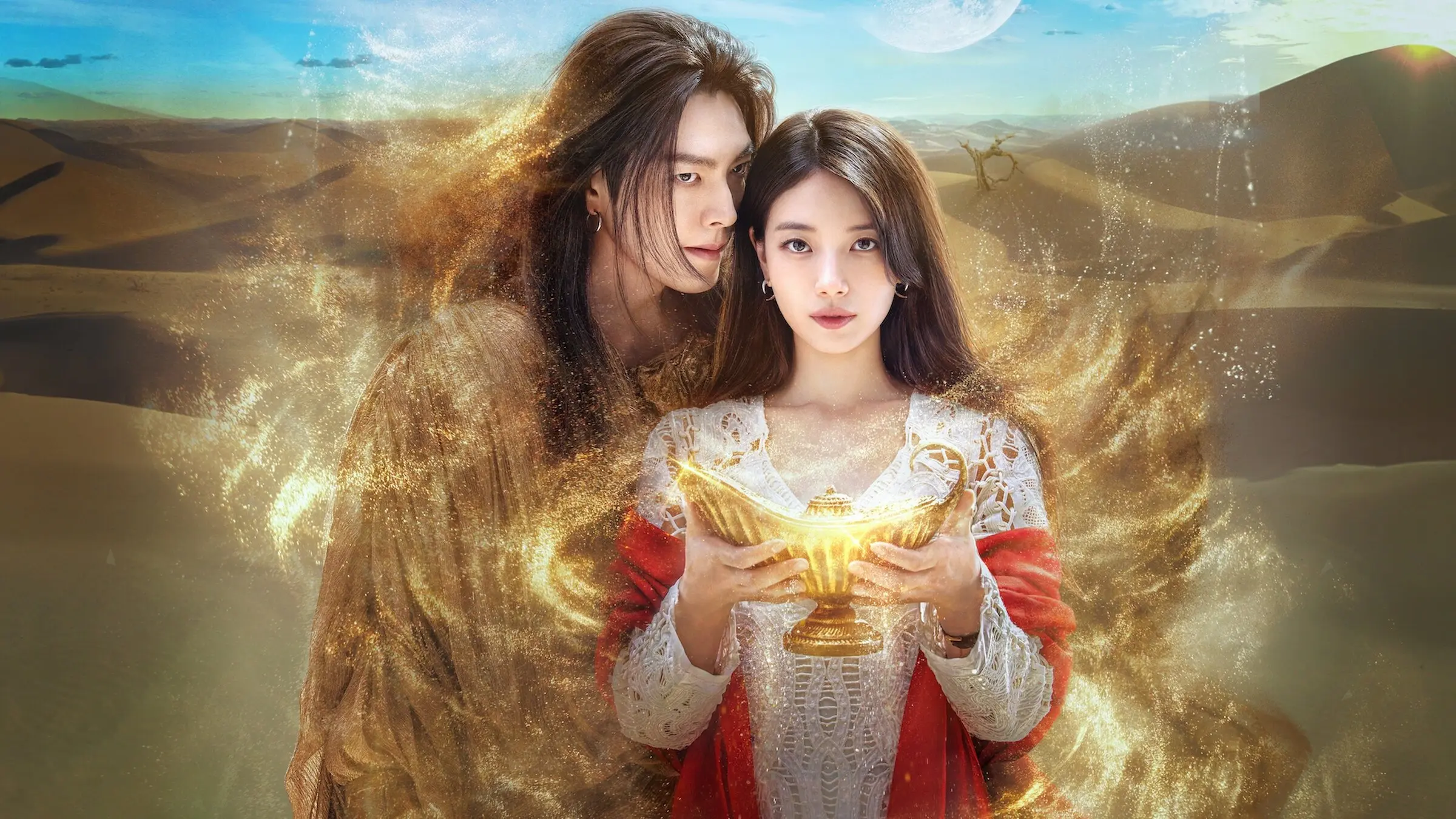 Genie, Make a Wish backdrop