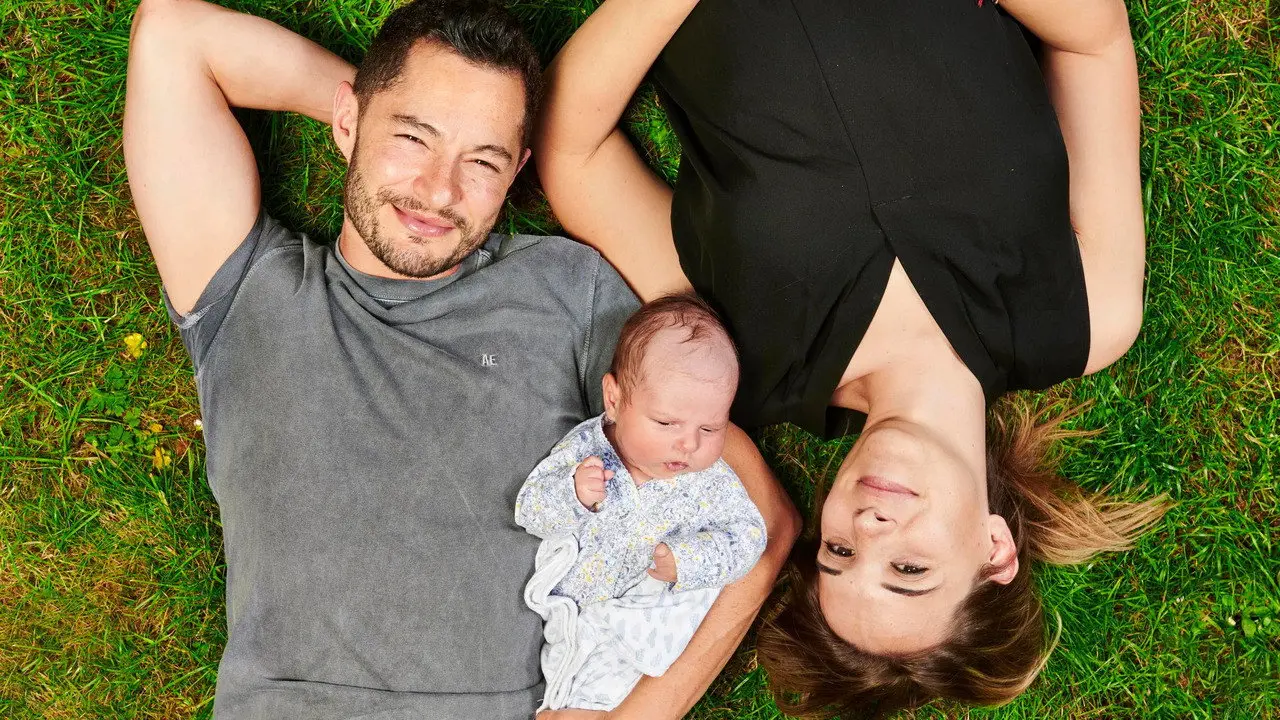 Our Baby: A Modern Miracle backdrop