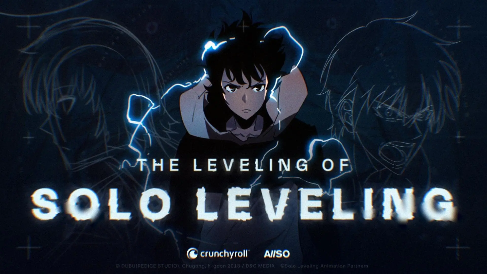 THE LEVELING OF SOLO LEVELING backdrop