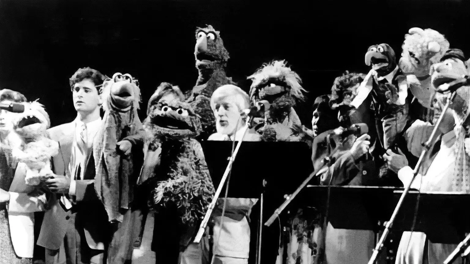 Jim Henson's Memorial Service backdrop