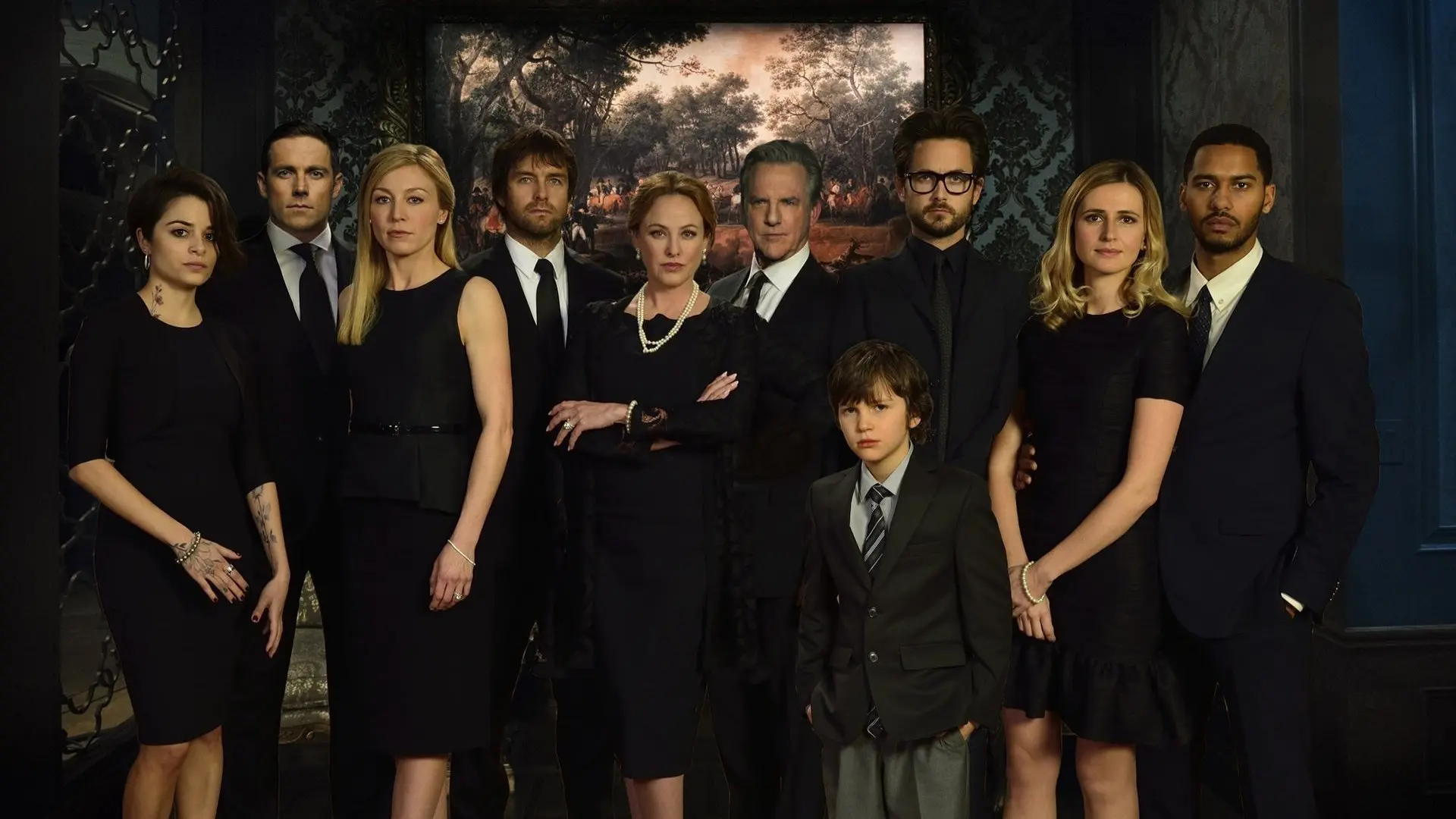 American Gothic backdrop