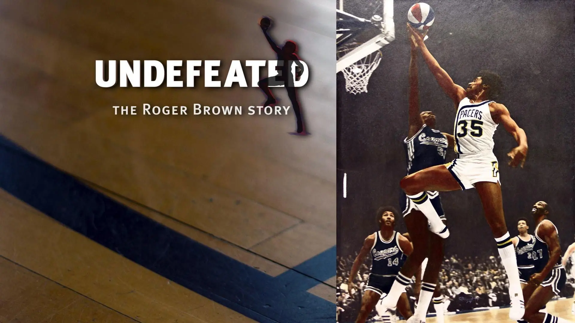 Undefeated: The Roger Brown Story backdrop