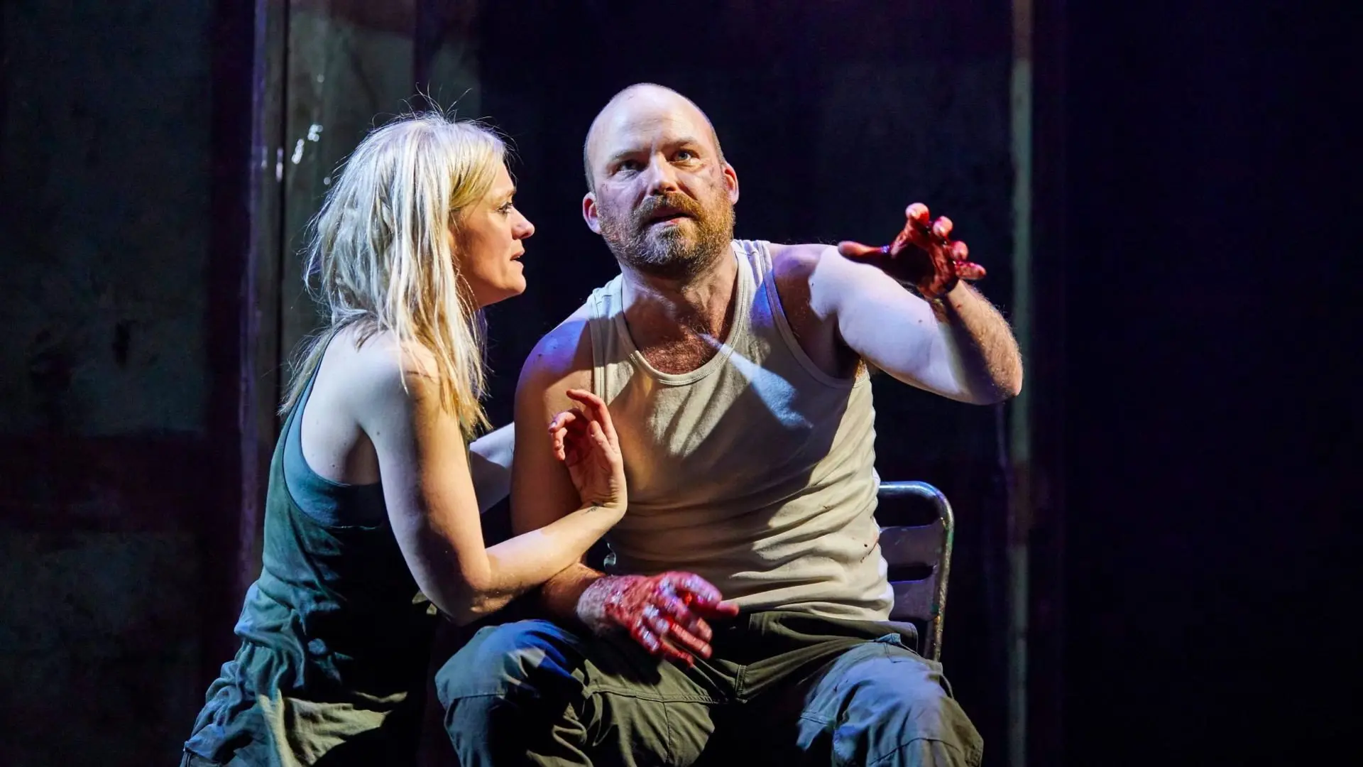 National Theatre Live: Macbeth backdrop