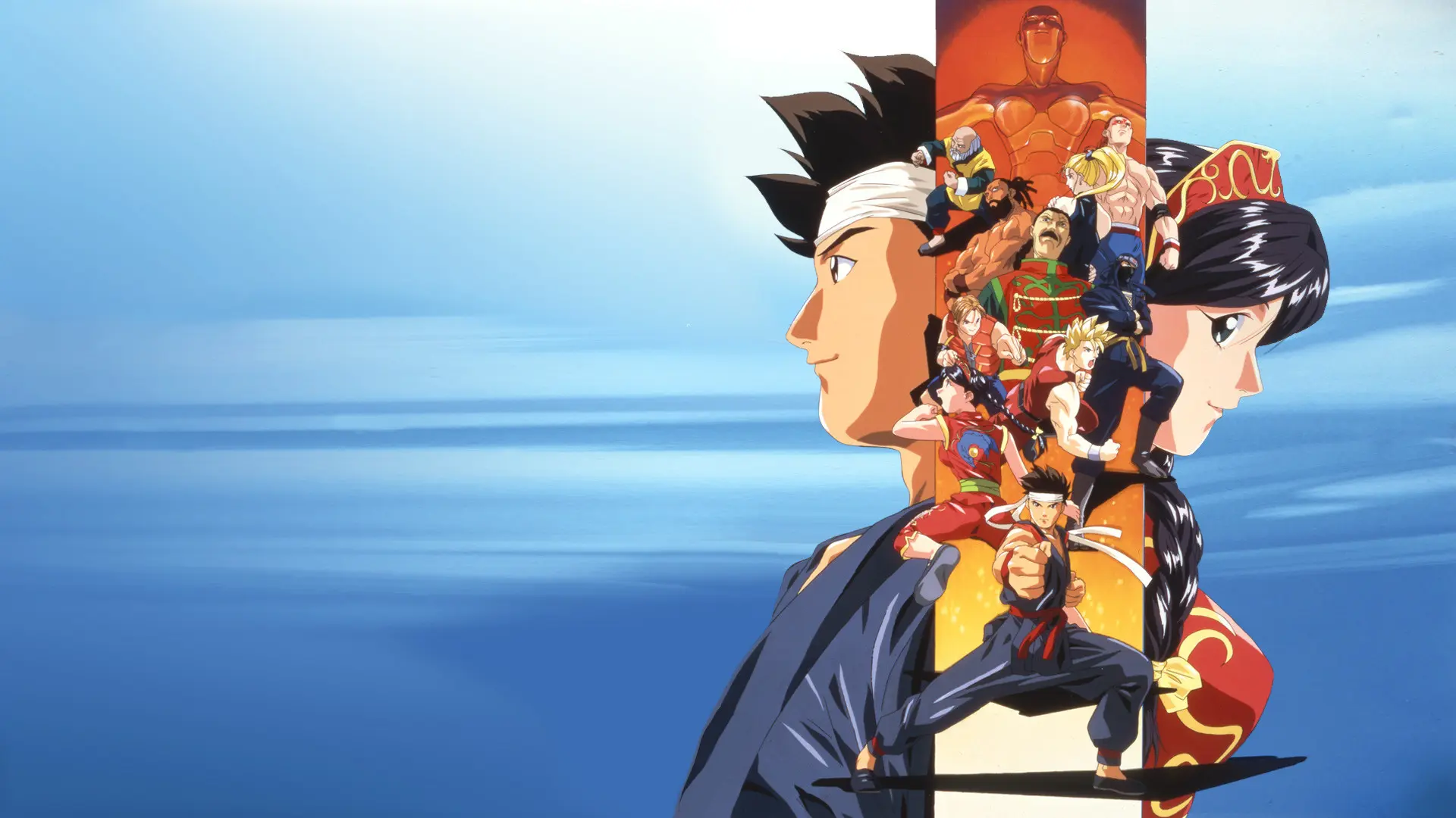 Virtua Fighter backdrop