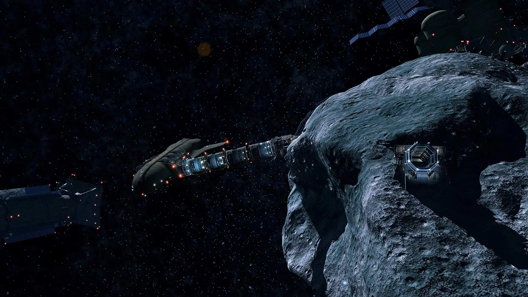 Cosmic Fireballs backdrop