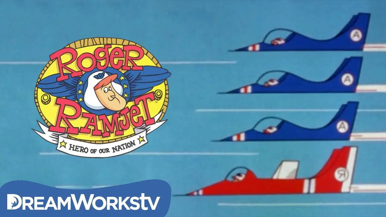 Roger Ramjet backdrop