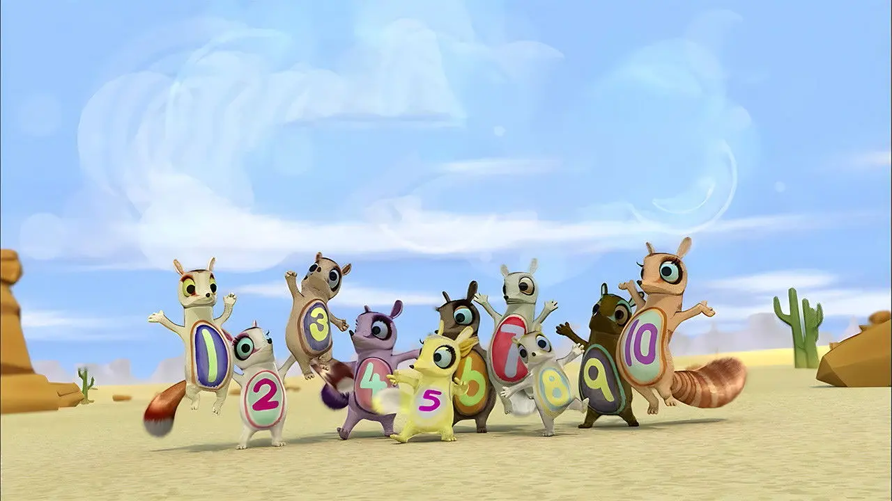 The Numtums backdrop