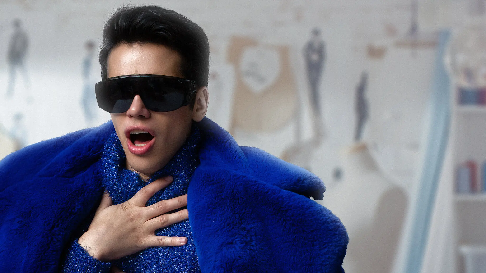 No Time for Shame backdrop