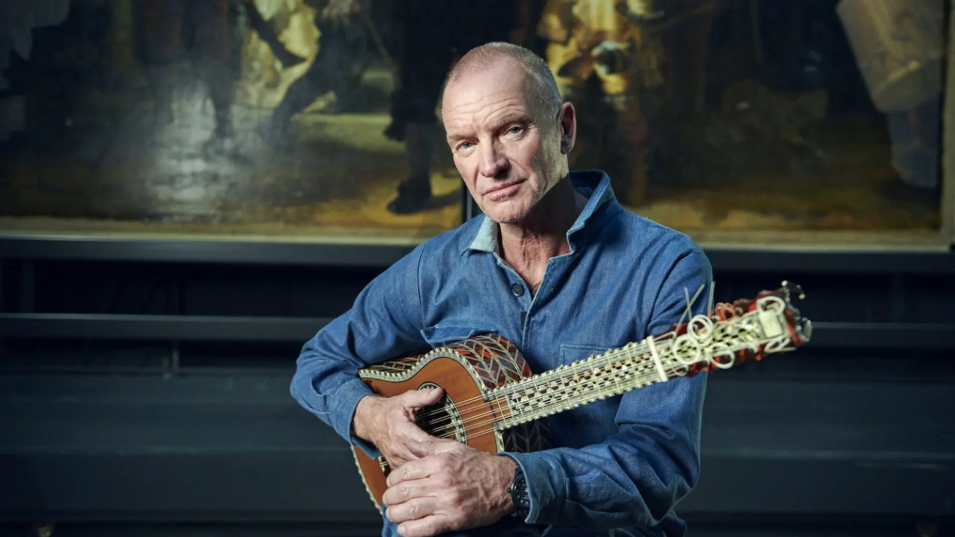 Sting - Sounds Like Art Rijksmuseum Amsterdam backdrop
