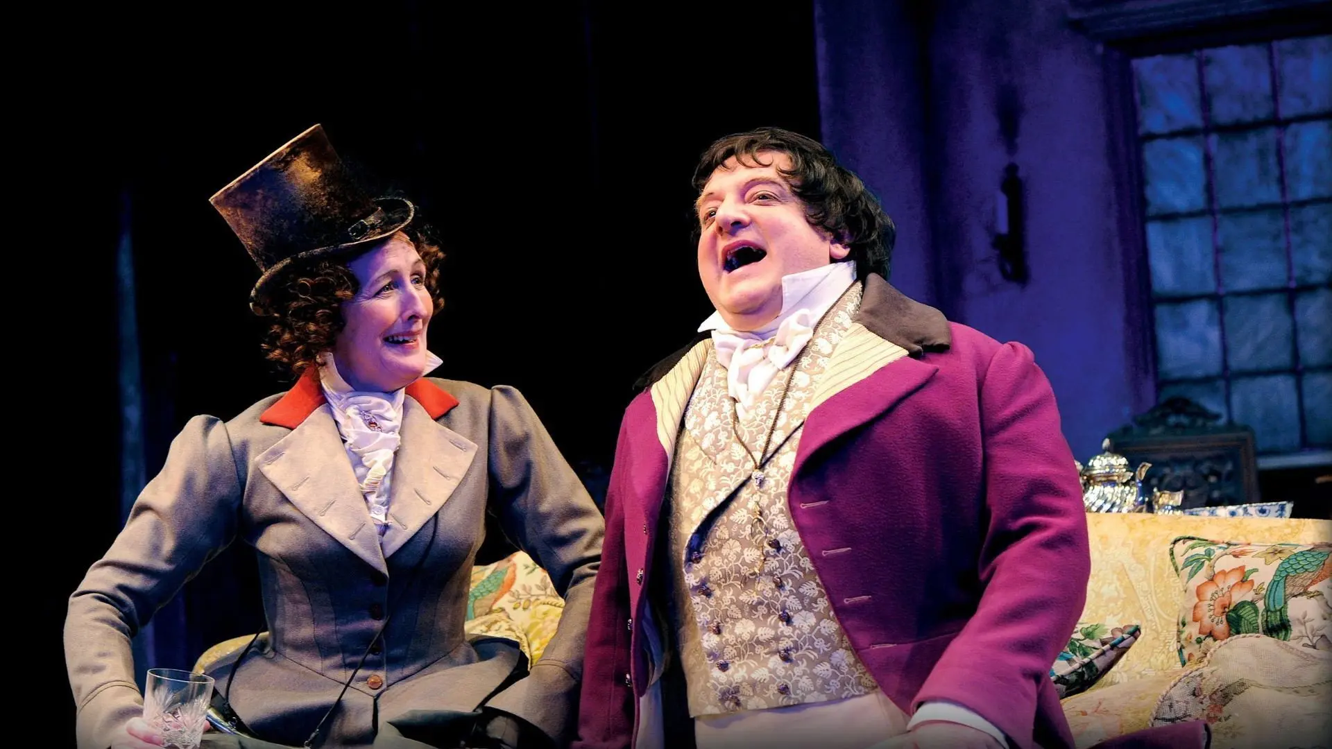 National Theatre Live: London Assurance backdrop