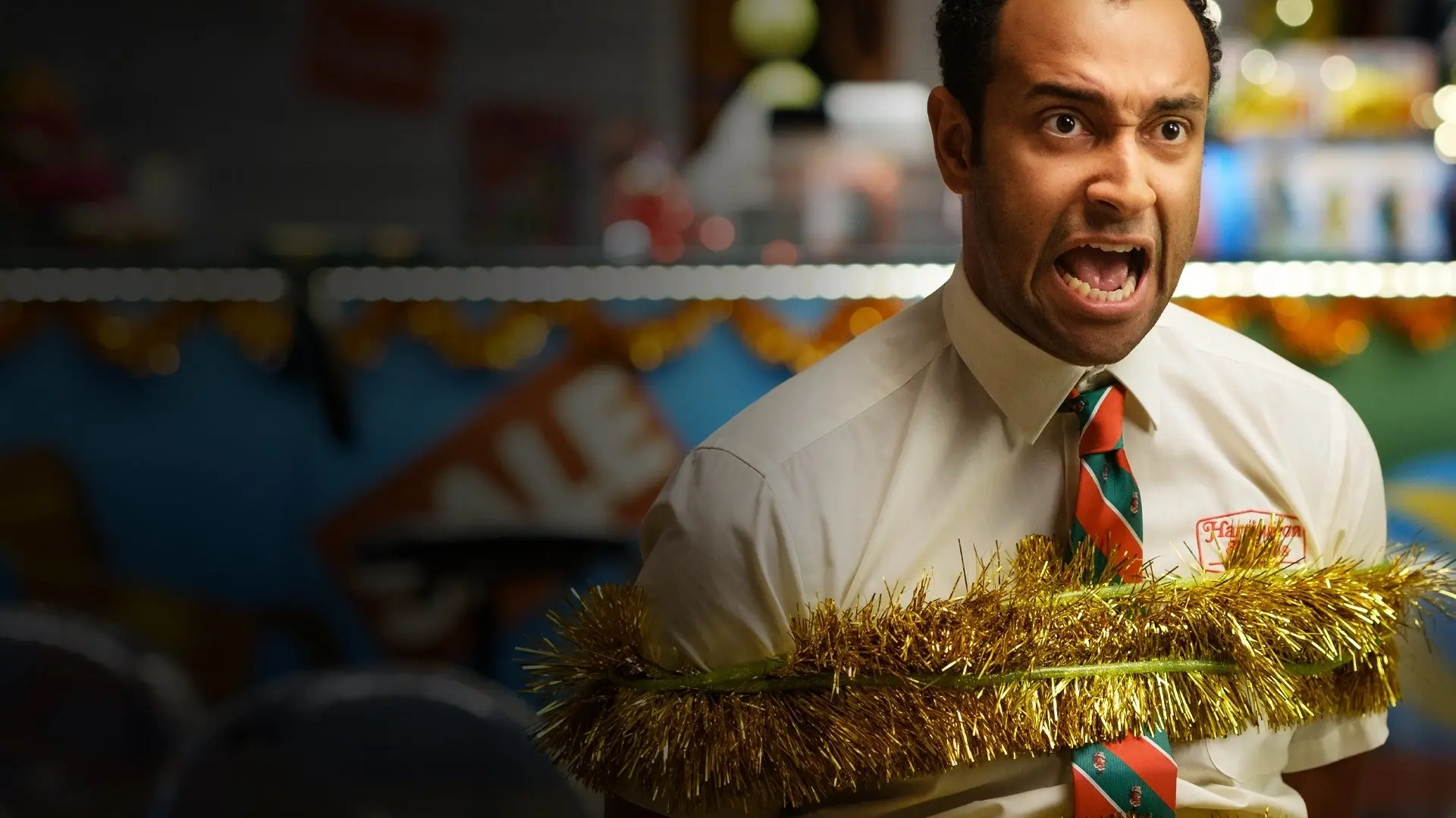 Christmas Ransom backdrop