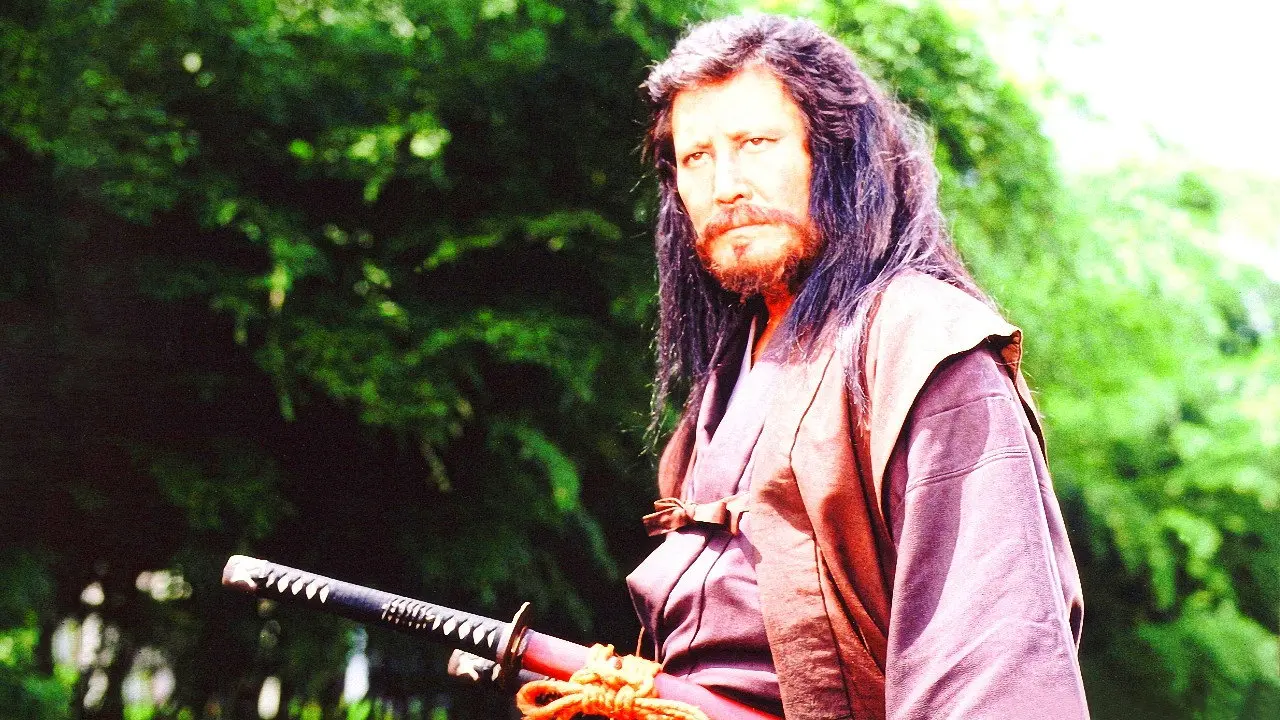 The Man of Five Rings backdrop