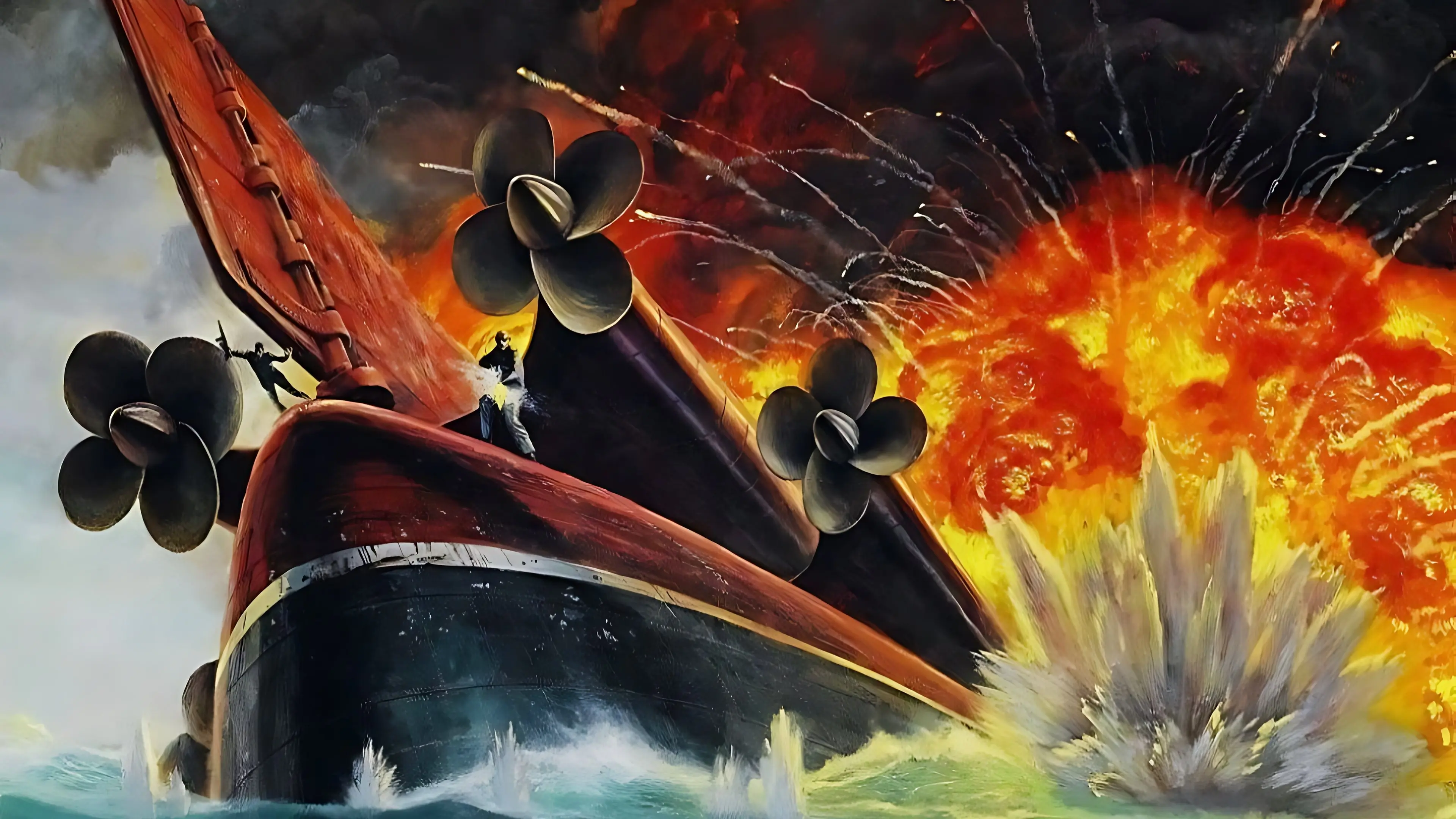 Beyond the Poseidon Adventure backdrop