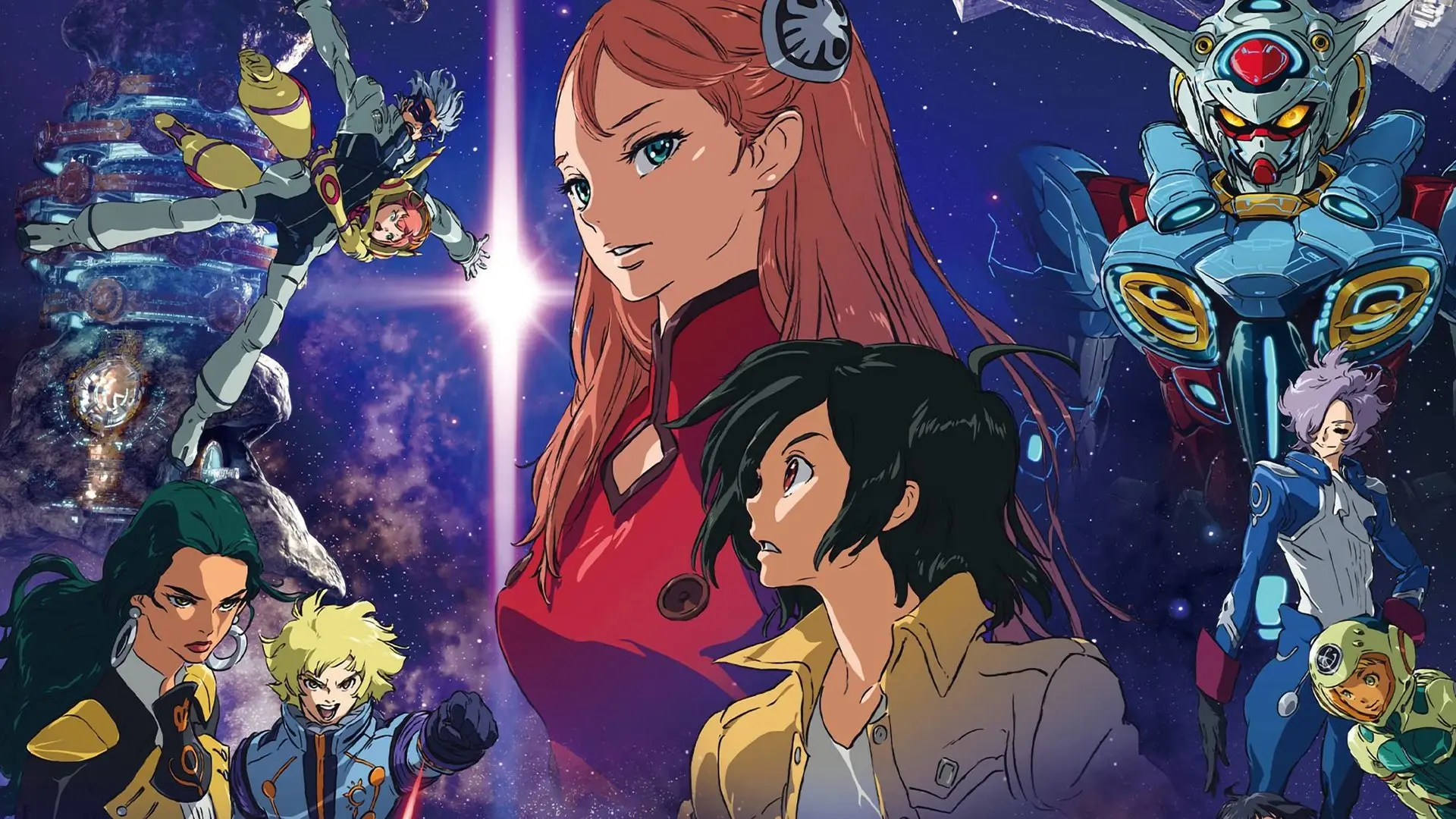 Gundam Reconguista in G Movie III: Legacy from Space backdrop