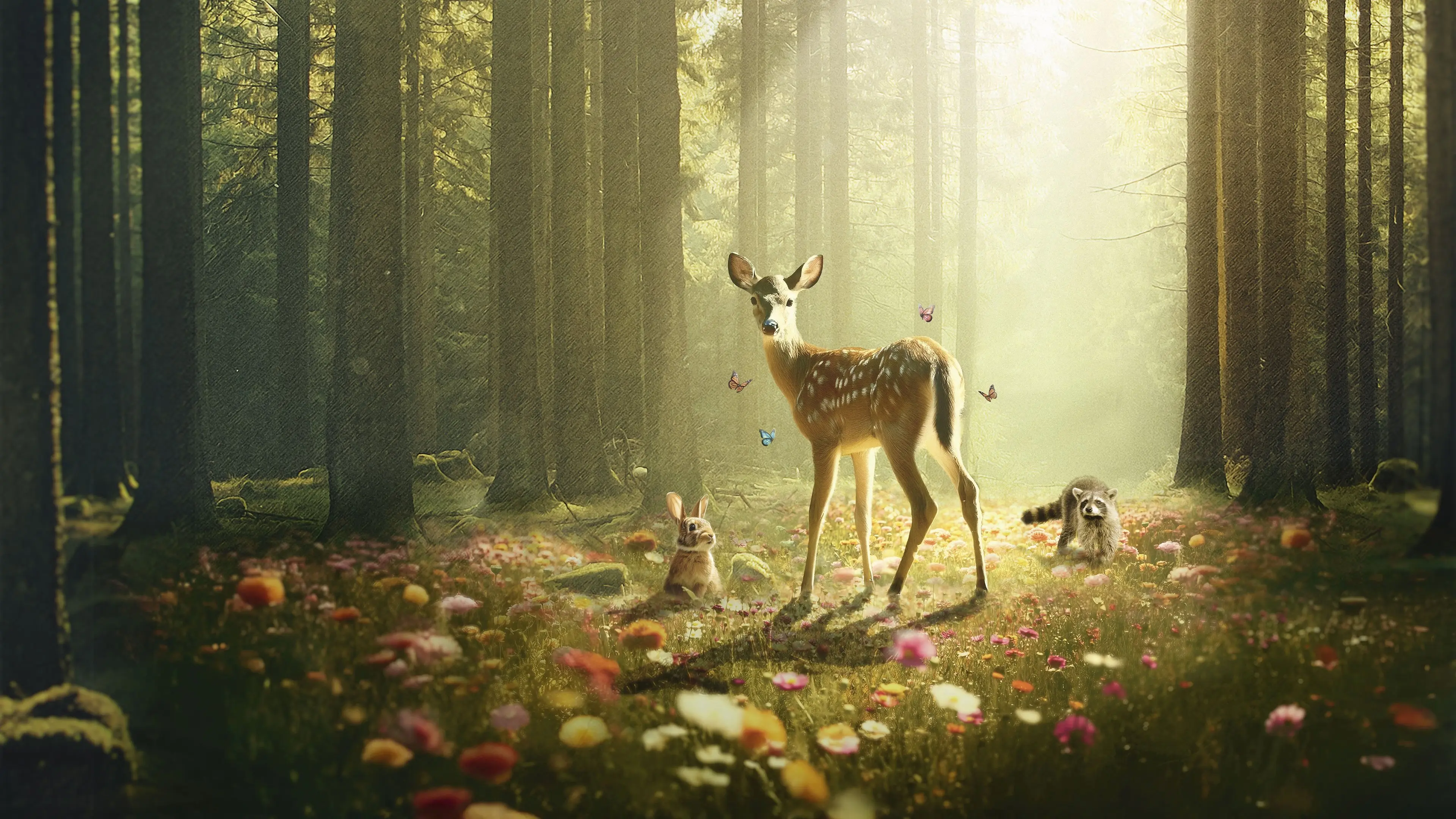 Bambi: A Tale of Life in the Woods backdrop