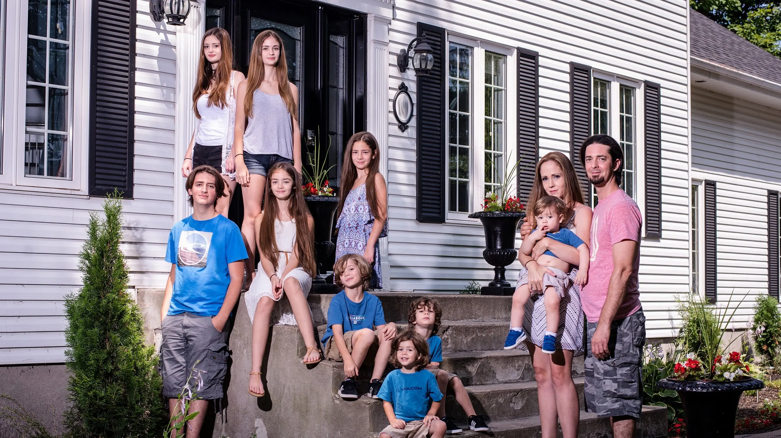 La famille Groulx backdrop