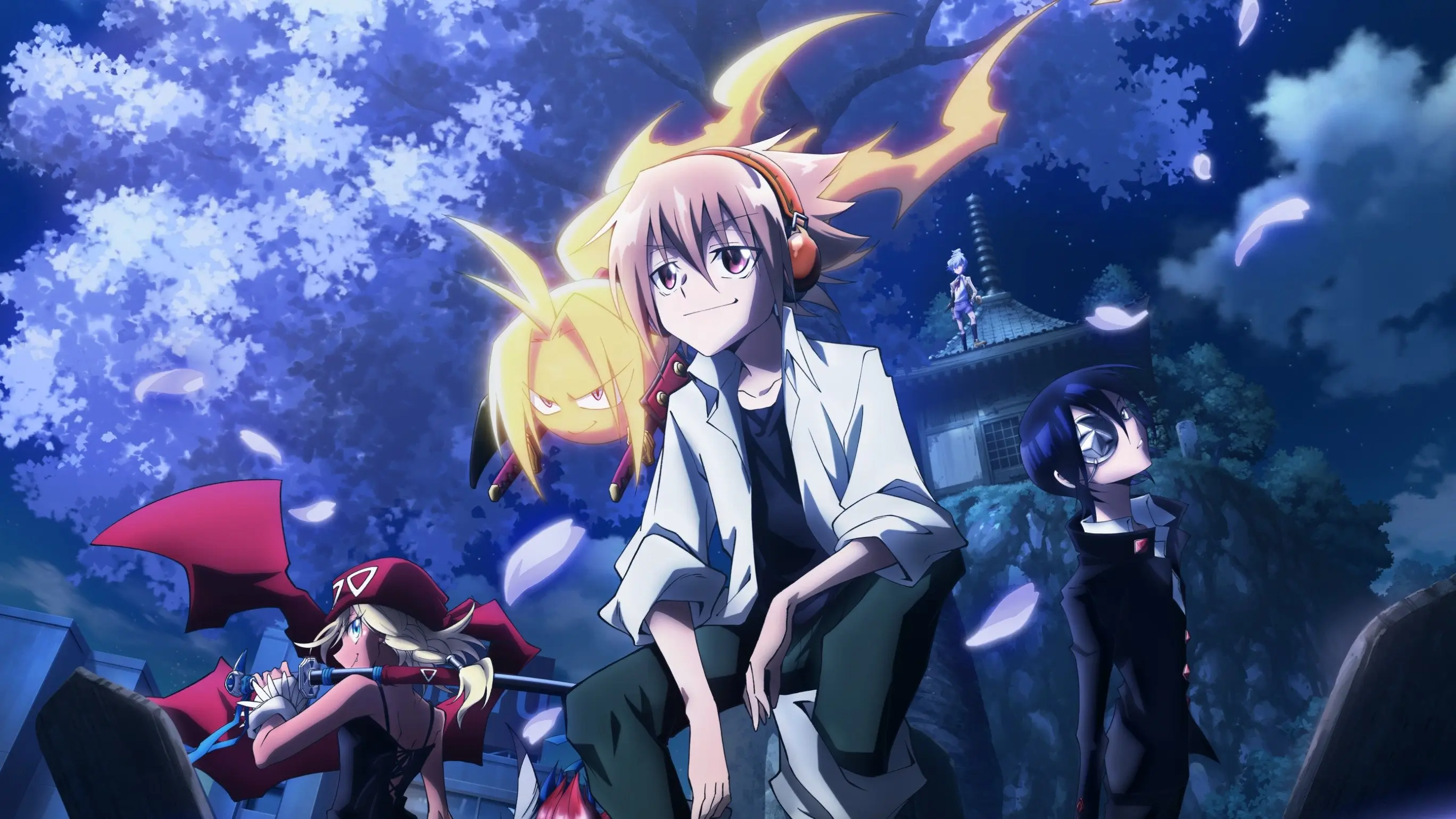 SHAMAN KING FLOWERS backdrop