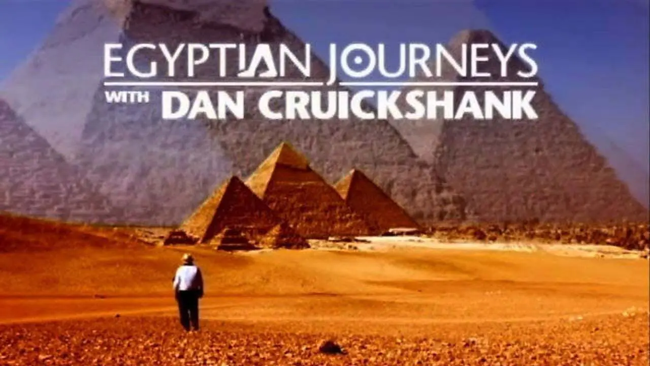 Egyptian Journeys with Dan Cruickshank backdrop