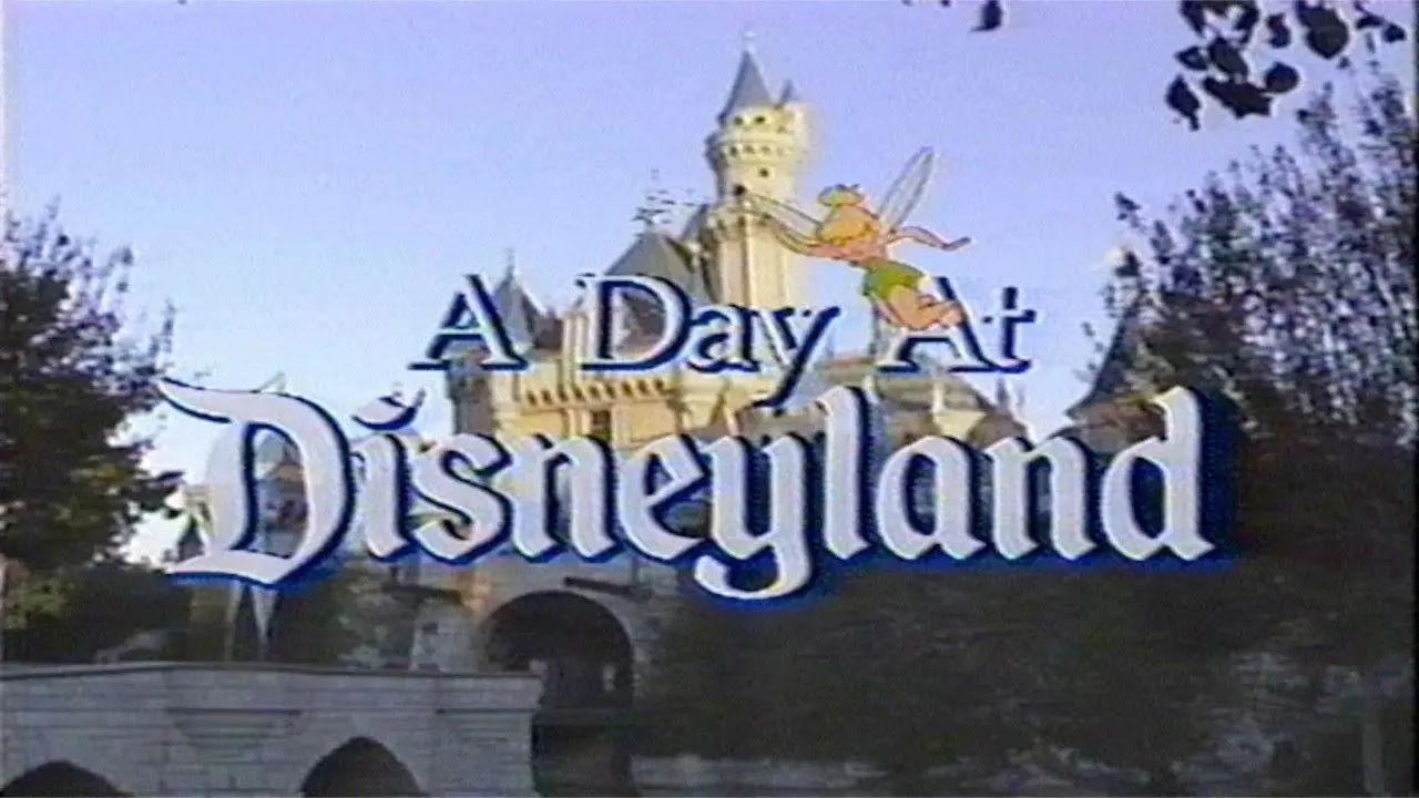 A Day at Disneyland 1991 backdrop
