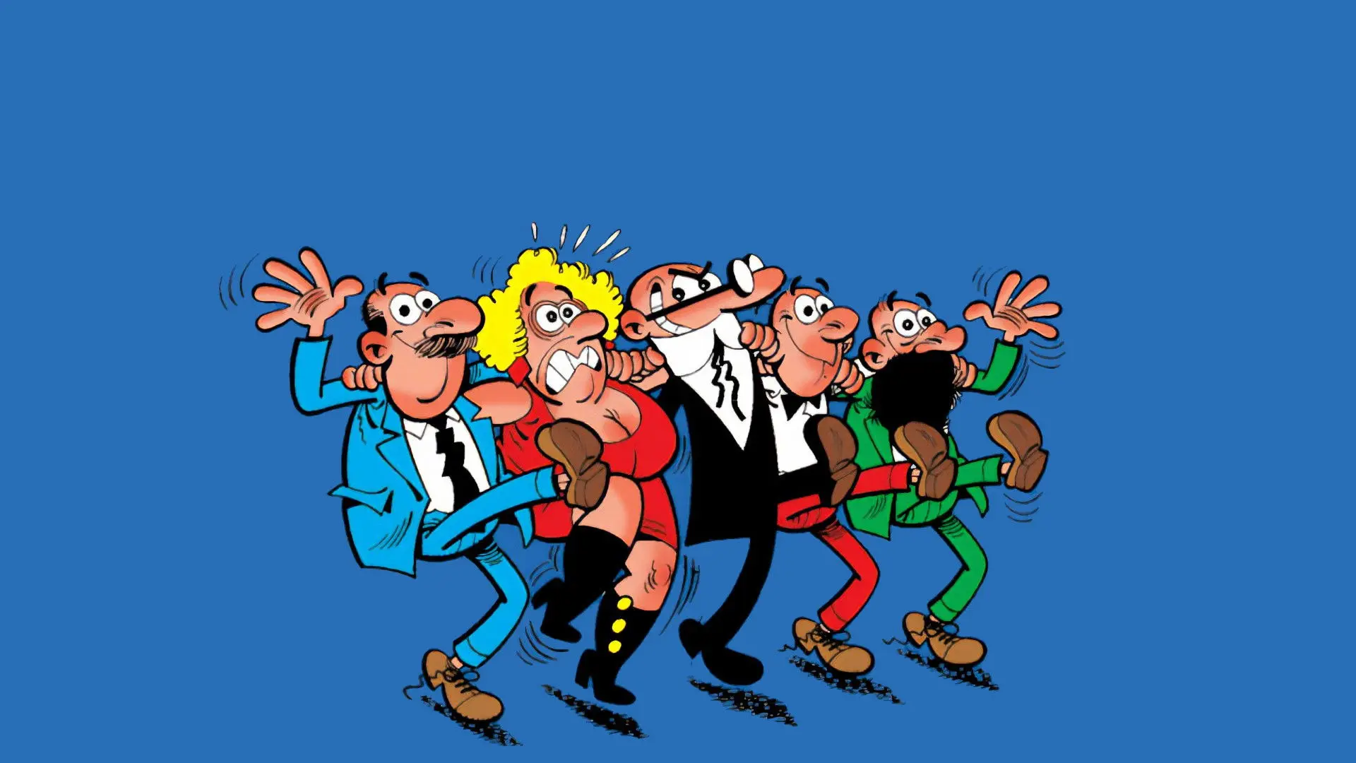 Mort & Phil backdrop