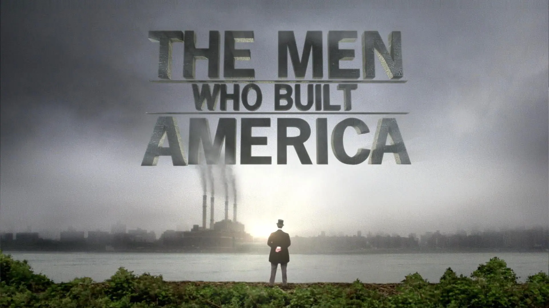 History Classroom: The Men Who Built America backdrop