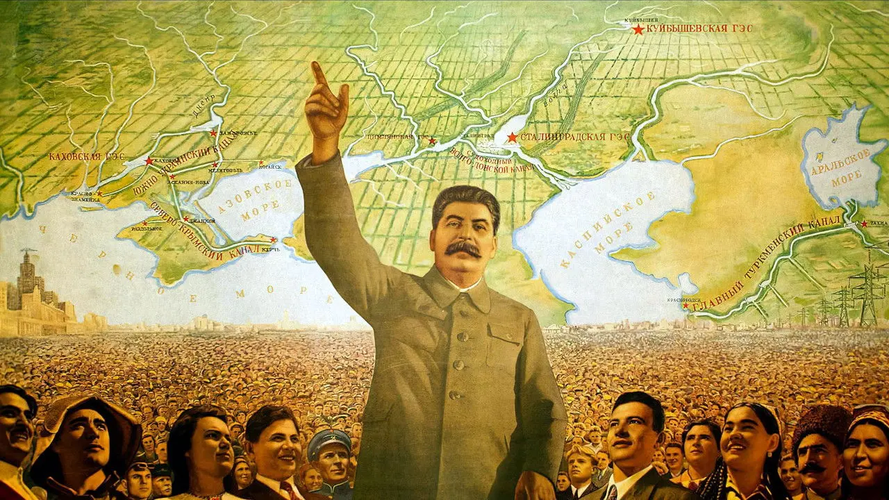 The Red Empire backdrop