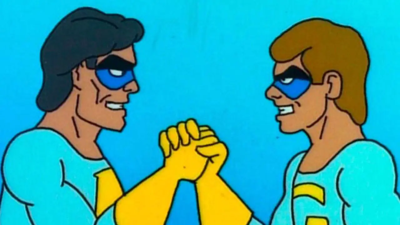 The Ambiguously Gay Duo backdrop