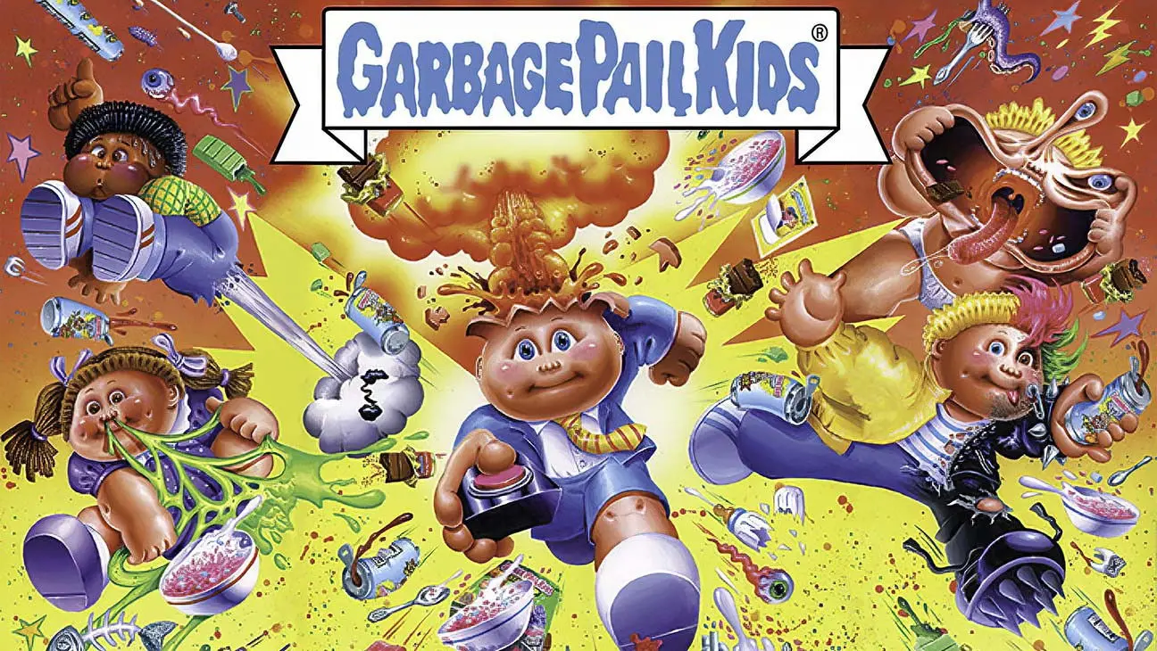 Garbage Pail Kids backdrop