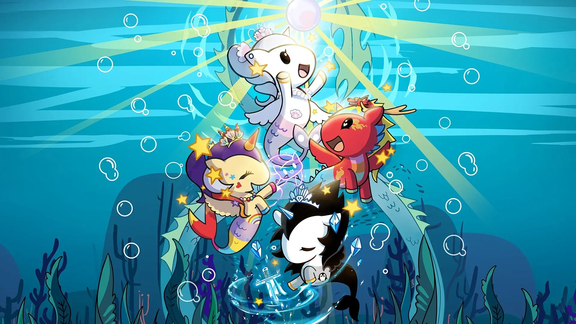 Mermicorno: Starfall backdrop