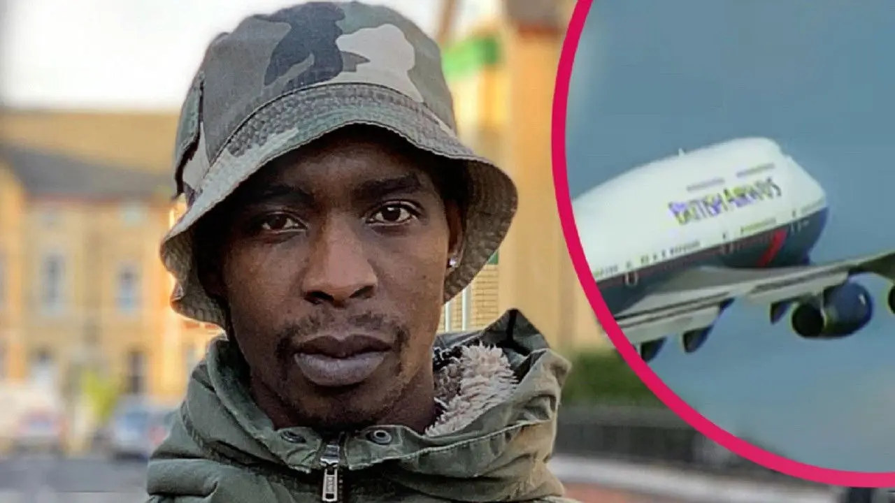 The Man Who Fell from the Sky backdrop