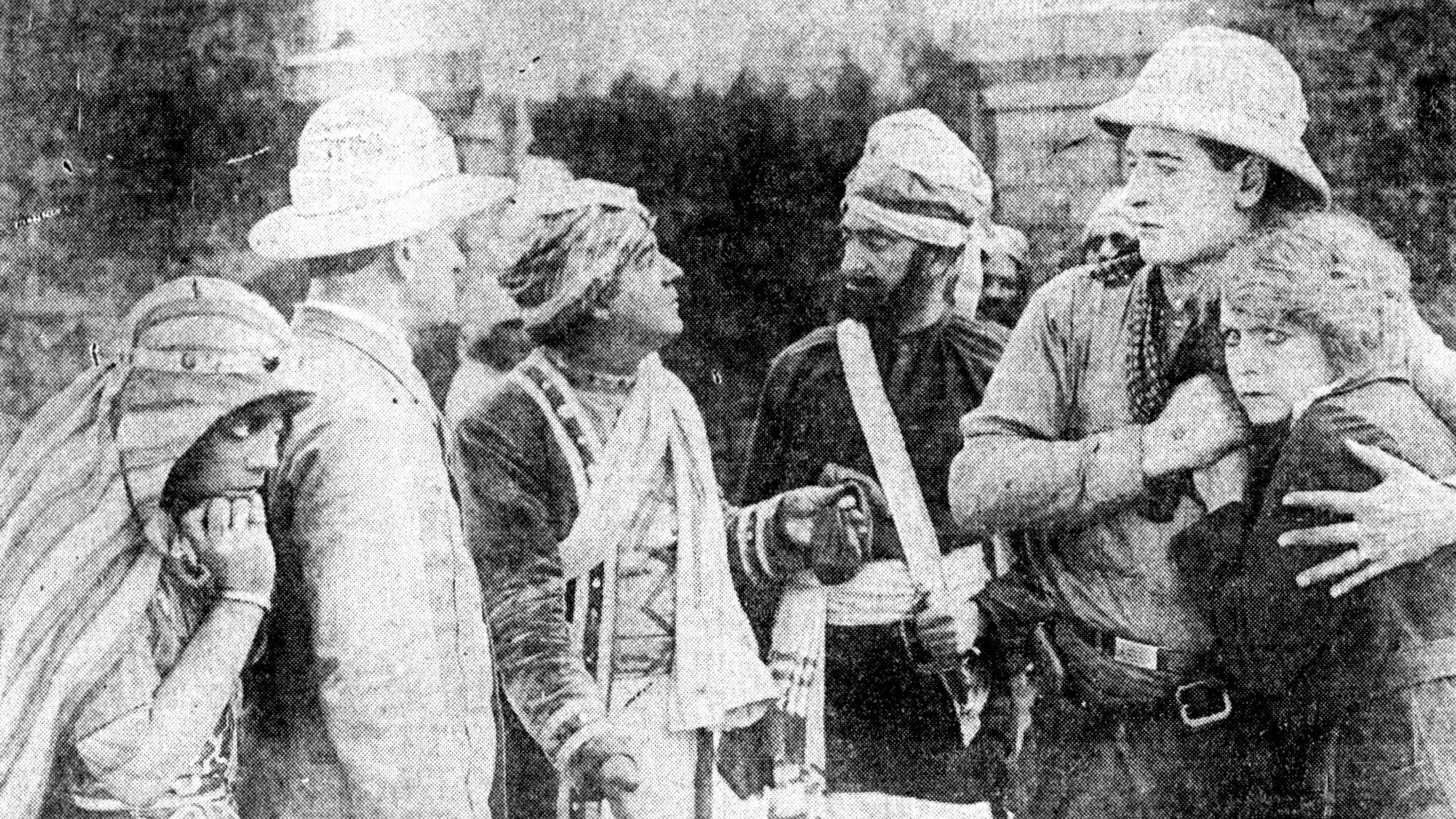 The Warrior Maid backdrop