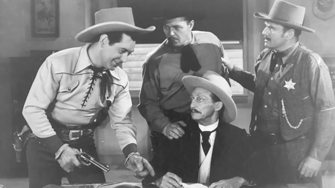 Ragtime Cowboy Joe backdrop