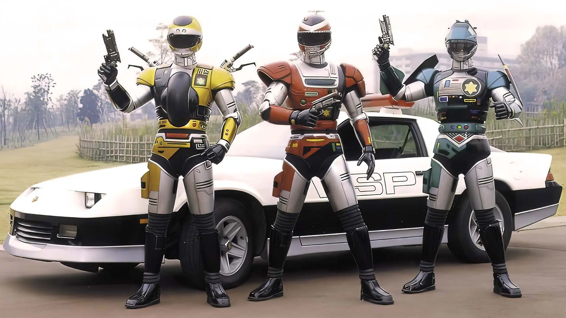 Special Rescue Police Winspector backdrop