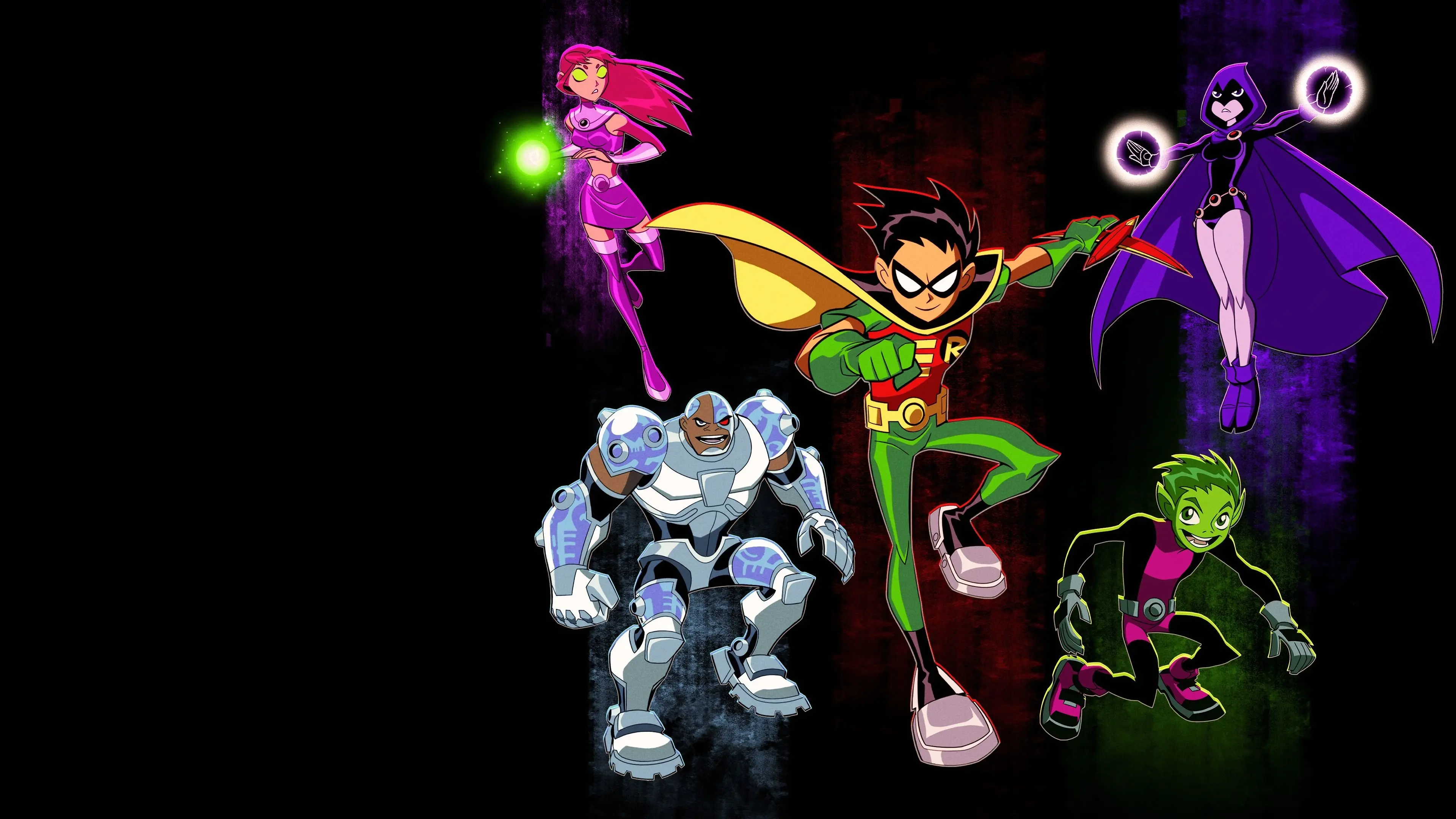 Teen Titans backdrop