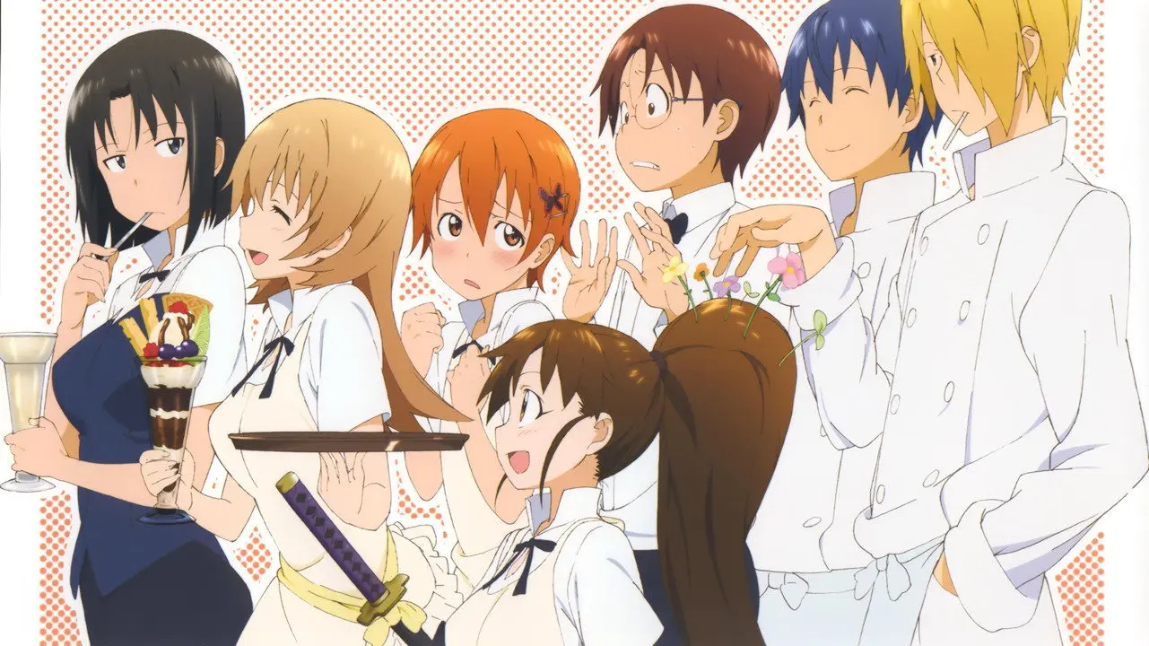 Working!!! Lord of the Takanashi backdrop